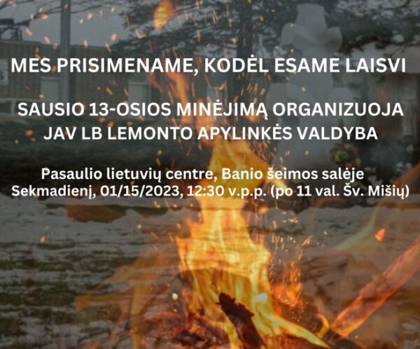 January 13th commemoration